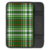 Green Plaid Tartan Car Console Cover-grizzshop