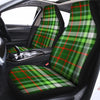 Green Plaid Tartan Car Seat Covers-grizzshop