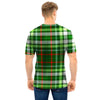 Green Plaid Tartan Men T Shirt-grizzshop