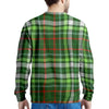 Green Plaid Tartan Men's Sweatshirt-grizzshop