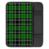 Green Plaid Tartan Print Car Console Cover-grizzshop