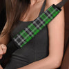 Green Plaid Tartan Print Seat Belt Cover-grizzshop