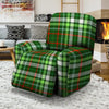 Green Plaid Tartan Recliner Cover-grizzshop