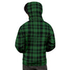 Green Plaid Tartan Sottish Men's Hoodie-grizzshop