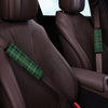 Green Plaid Tartan Sottish Seat Belt Cover-grizzshop