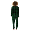 Green Plaid Tartan Sottish Women's Pajamas-grizzshop