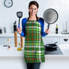 Green Plaid Tartan Women's Apron-grizzshop