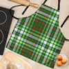 Green Plaid Tartan Women's Apron-grizzshop