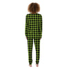 Green Plaid Women's Pajamas-grizzshop