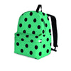 Green Polka Dot Backpack-grizzshop