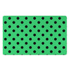 Green Polka Dot Door Mat-grizzshop