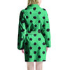 Green Polka Dot Women's Robe-grizzshop