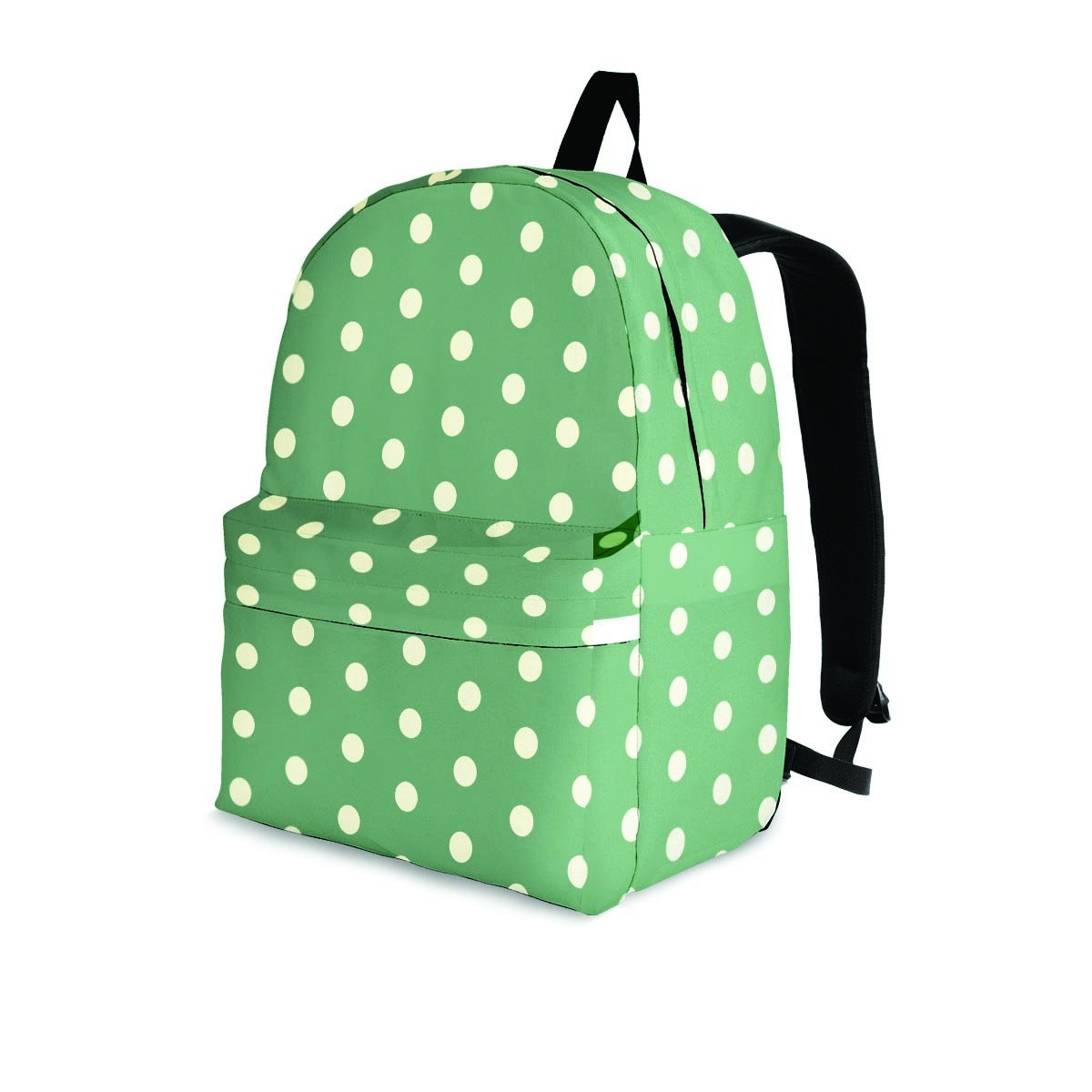 Green Sage Polka Dot Backpack-grizzshop