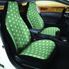 Green Sage Polka Dot Car Seat Covers-grizzshop