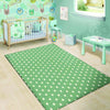 Green Sage Polka Dot Floor Mat-grizzshop