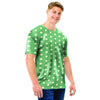 Green Sage Polka Dot Men T Shirt-grizzshop