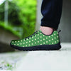 Green Sage Polka Dot Men's Sneakers-grizzshop