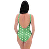 Green Sage Polka Dot One Piece Swimsuite-grizzshop