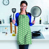 Green Sage Polka Dot Women's Apron-grizzshop