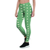 Green Sage Polka Dot Women's Leggings-grizzshop