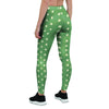 Green Sage Polka Dot Women's Leggings-grizzshop