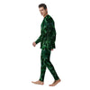 Green Snake 3D Print Pattern Men's Pajamas-grizzshop