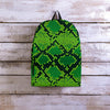 Green Snakeskin print Backpack-grizzshop