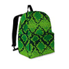 Green Snakeskin print Backpack-grizzshop