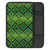 Green Snakeskin print Car Console Cover-grizzshop