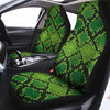 Green Snakeskin print Car Seat Covers-grizzshop