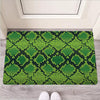 Green Snakeskin print Door Mat-grizzshop