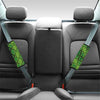 Green Snakeskin print Seat Belt Cover-grizzshop