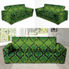 Green Snakeskin print Sofa Cover-grizzshop