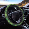 Green Snakeskin print Steering Wheel Cover-grizzshop