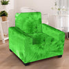 Green Tie Dye Armchair Cover-grizzshop