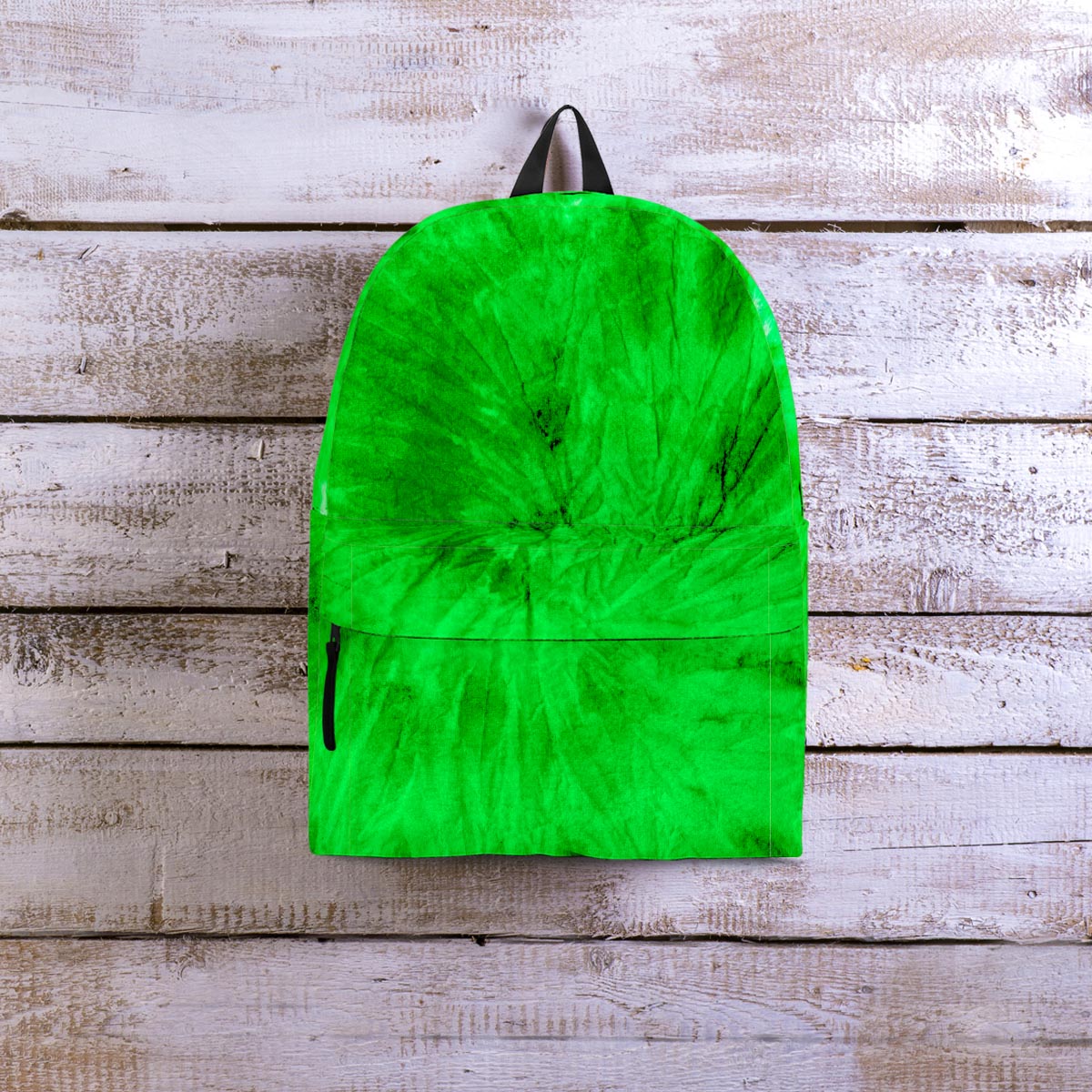 Green Tie Dye Backpack-grizzshop