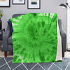 Green Tie Dye Blanket-grizzshop