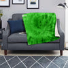 Green Tie Dye Blanket-grizzshop