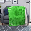 Green Tie Dye Blanket-grizzshop