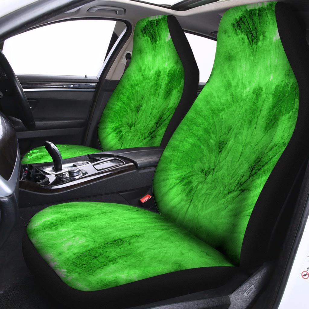 Green Tie Dye Car Seat Covers-grizzshop