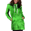 Green Tie Dye Hoodie Dress-grizzshop