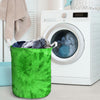 Green Tie Dye Laundry Basket-grizzshop