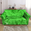 Green Tie Dye Loveseat Cover-grizzshop