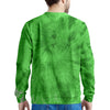 Green Tie Dye Men's Sweatshirt-grizzshop