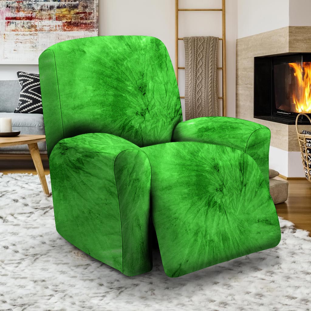 Green Tie Dye Recliner Cover-grizzshop