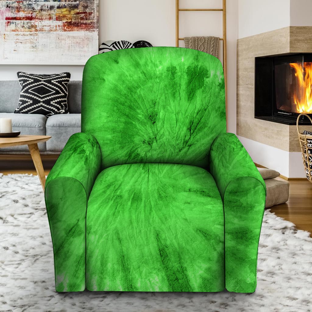 Green Tie Dye Recliner Cover-grizzshop