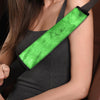 Green Tie Dye Seat Belt Cover-grizzshop