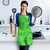 Green Tie Dye Women's Apron-grizzshop