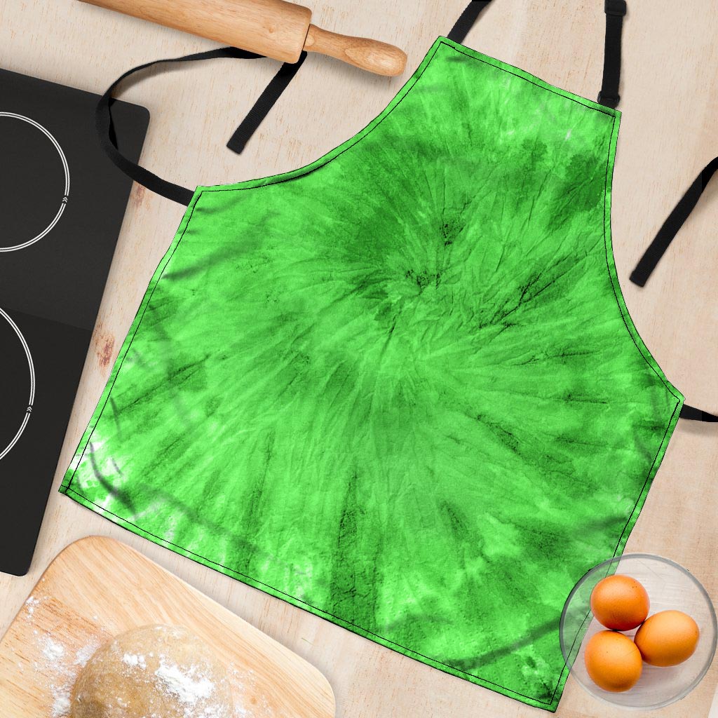 Green Tie Dye Women's Apron-grizzshop