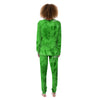 Green Tie Dye Women's Pajamas-grizzshop